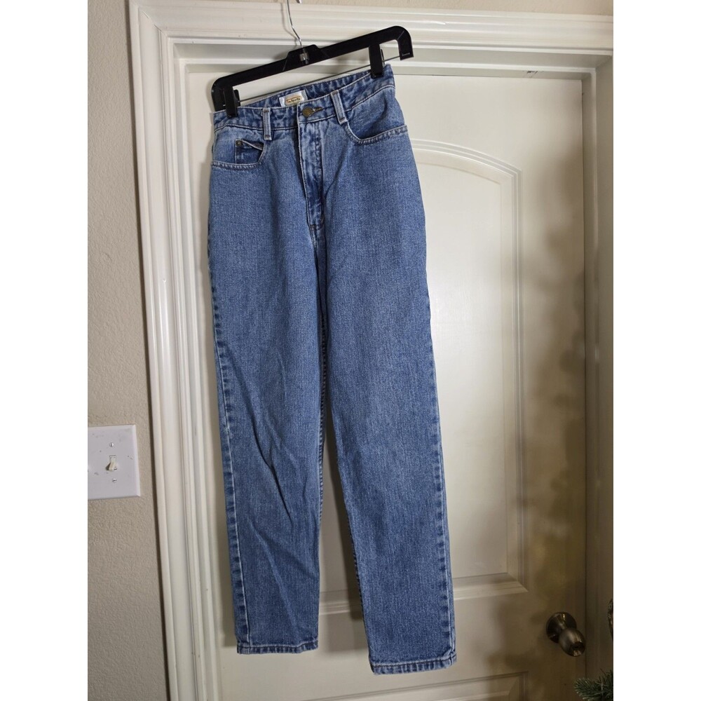 Talbots Slim Ankle Jeans Size 4  Blue Dark Wash Flawless Five Pocket